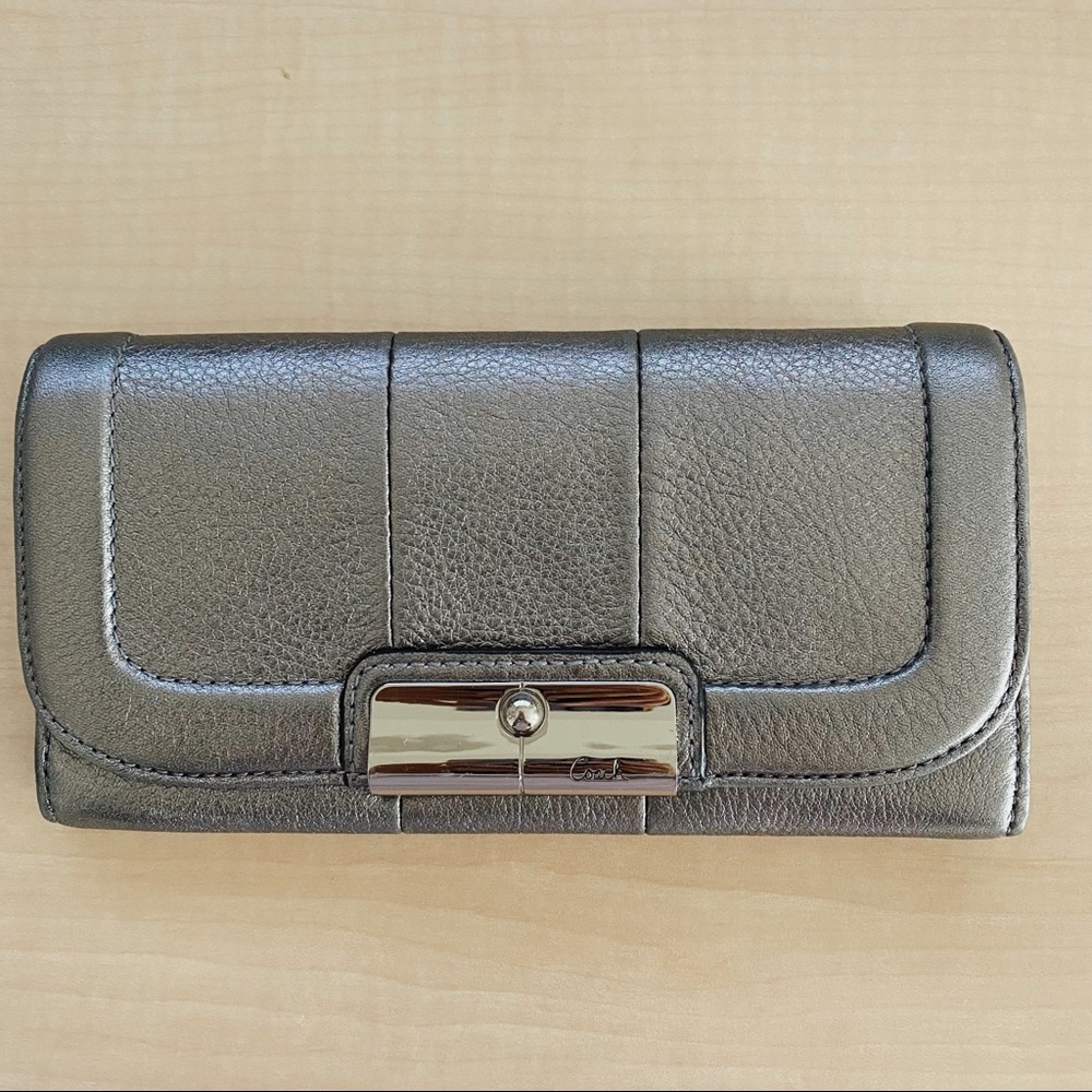 Coach Silver Wallet